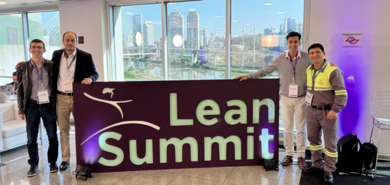 KAEFER Brazil wins the SouLean category at Lean Summit 2023 in São Paulo, the world's largest Lean community summit.