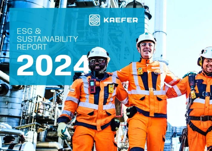 KAEFER’s 14th annual ESG & Sustainability Report is online!