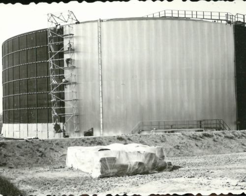 KAEFER site in the 1970s in Hamburg, Germany KAEFER site in the 1970s in Hamburg, Germany